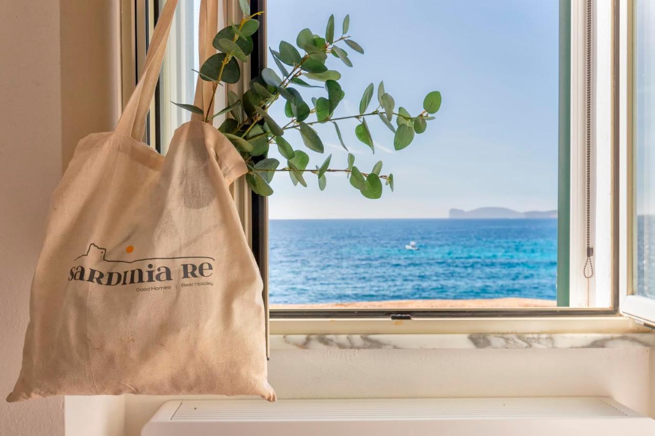 Sardinia Re - Sea View Casa Sole Appartement Alghero Buitenkant foto
